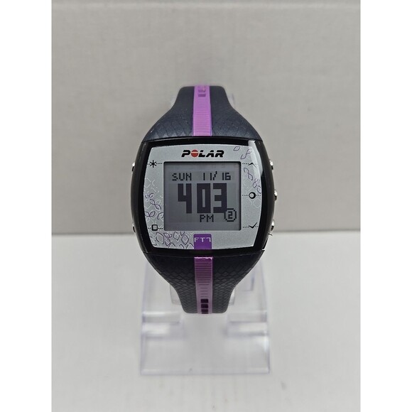 Polar FT7 Heart Rate Monitor Purple Watch Only New Battery - Picture 1 of 11